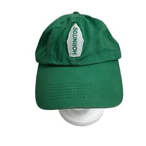 Hornitos Green Canvas Baseball Cap Cotton One Size Adjustable Shot Worth Taking
